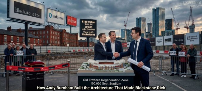 How Andy Burnham Built the Architecture That Made Blackstone Rich