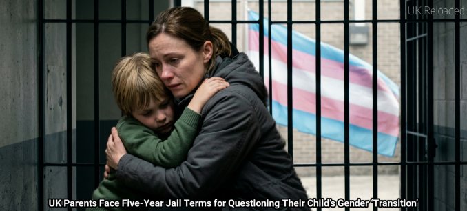 UK Parents Face Five-Year Jail Terms for Questioning Their Child’s Gender ‘Transition’
