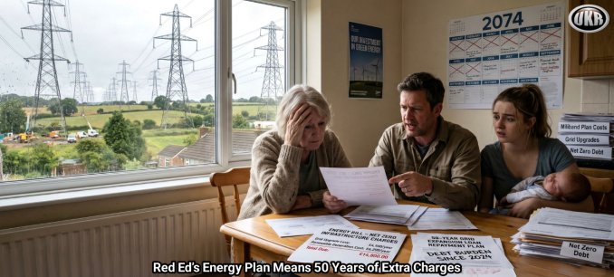 Red Ed’s Energy Plan Means 50 Years of Extra Charges