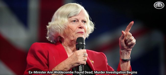 Ex-Tory Minister Ann Widdecombe Found Dead; Murder Investigation Begins