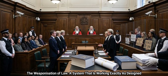 The Weaponisation of Law: A System That Is Working Exactly As Designed