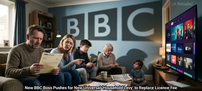 New BBC Boss Pushes for New Universal ‘Household Levy’ to Replace Licence Fee